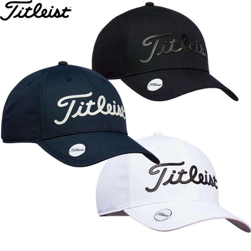 New Genuine Titlesit Golf Hats for Men and Women with Mark Markings, Quick-Drying and Sun-Protective Golf Hats