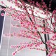 Simulated peach blossom rattan tree leaf ຕົບແຕ່ງຫມາກຫວາຍ cherry blossom wisteria ສາຂາ indoor ຫ້ອງຮັບແຂກເພດານ wedding