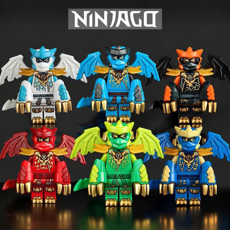 2026 New Ninjago Dragon Form Third-Party Accessories Dragon Claws Free Assembly and Disassembly Building Block Toys