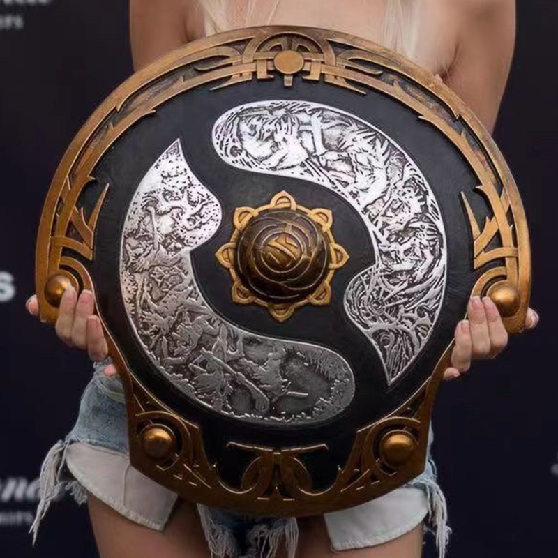 Dota2 Dota Ti10 Game Merchandise 1:1 Oversized International Invitational Tournament Champion Shield Aegis Immortal Shield Figurine