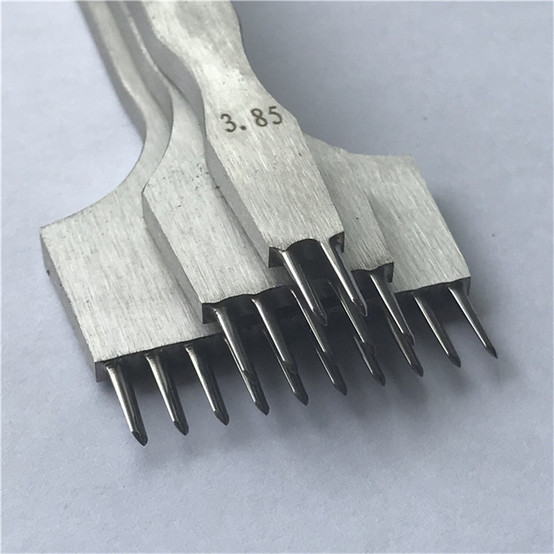 DIY handmade leather with olive decapitated type Italicite decapitated professional punching stitches leather punching tools 5 specifications