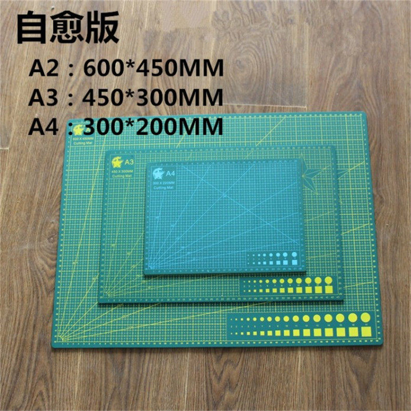 Manual DIY tools Double-sided cutting pad engraving knife plate does not hurt the blade thickness 3MM self-healing plate