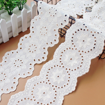Wholesale Japanese version of hollow cotton embroidered lace lace lace accessory hand diy clothing dress swing cuff width 16cm