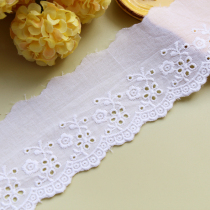 Korean version of cotton cloth edge embroidery lace accessories handmade diy clothing curtain sofa decoration fabric width 6cm