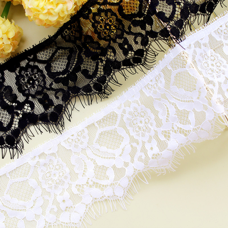 A variety of special offers, high-quality black and white eyelashes, lace accessories, handmade diy clothing skirt accessories