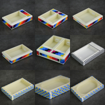 Haipai colorful fashion mosaic organic bamboo sandfly box Rhubarb sandfly box Golden bell box live insect insect box