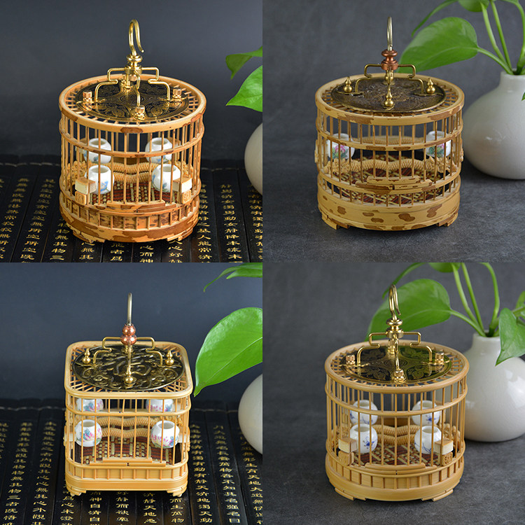 Masterpieces Baozhen Yuzhi Wu Yuguo Weiguo's Princess Bamboo Yuzhu Bamboo Jade Bamboo's Cage Gift and Gift Handmade