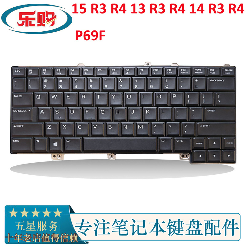 Dell Alienware 15 R3 R4 13 R3 R4 14 R3 R4 Laptop Keyboard P69F