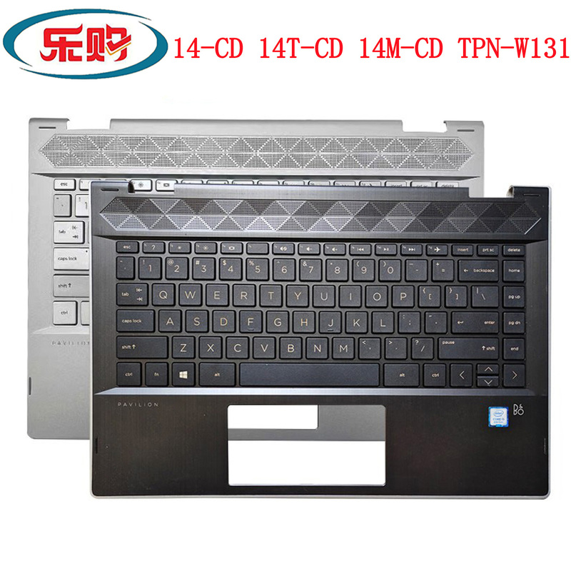 Hp Pavilion X360 14-Cd 14T-Cd 14M-Cd Tpn-W131 C Shell with Keyboard