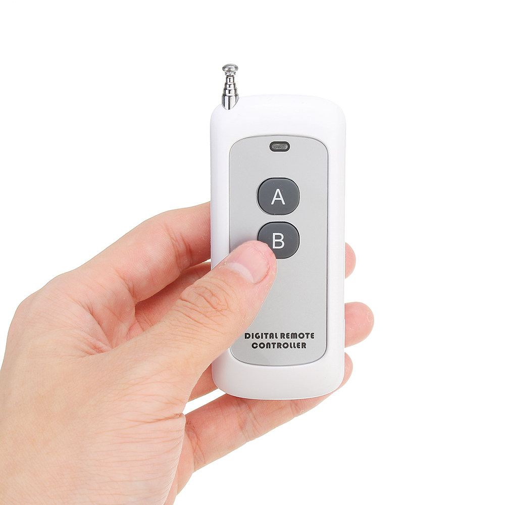 High power 1000 m 2 - key remote control New fixed code 2 - key remote control 315M 433M