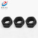 ລະດັບ 4 blackened hexagonal nut nut locking screw cap carbon steel anti-removal bolt cap M2M3M4M5M6M8M36