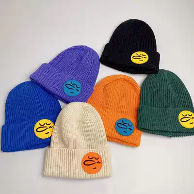 ins Korean children's hats spring, autumn and winter girls knitted hats baby wool hats boys warm earrings
