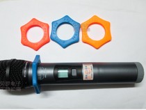 Wireless microphone microphone smoothie hexagonal anti-roll ring KTV microphone anti-roll ring silicone material