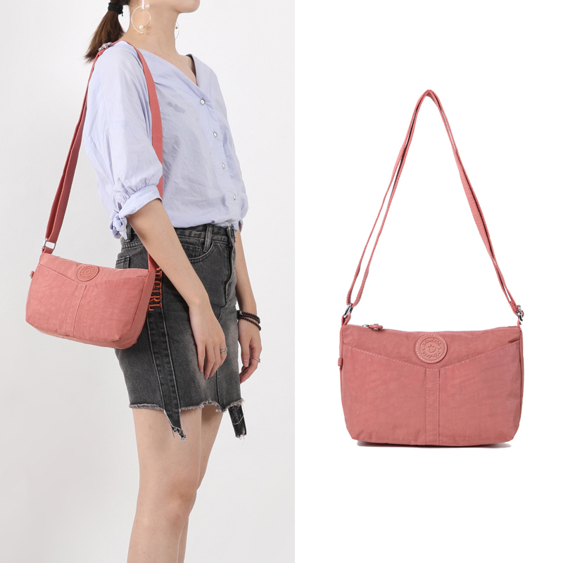 Crossbody Women's Bag Small Nylon Fabric Lightweight Water-Resistant Casual Simple Versatile Multi-pocket Work Shopping One-shoulder Women's Bag