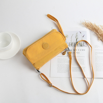 Crossbody bag womens summer nylon Oxford cloth multi-pocket casual all-match ins flip small shoulder hand dual-use bag