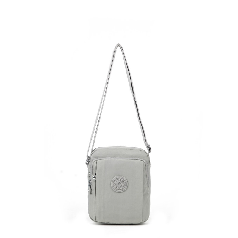 Casual nylon cloth anti-splashing women's messenger bag vertical neutral large-capacity light and simple all-match multi-pocket shoulder