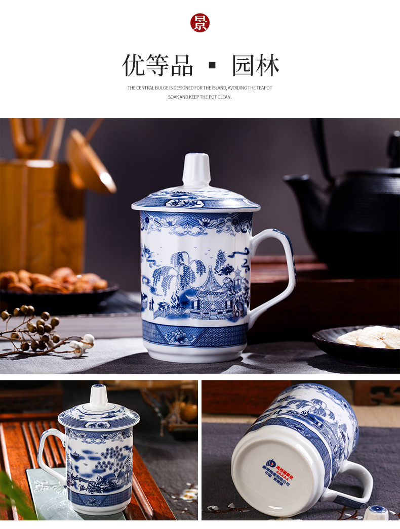 Tea set ceramic keller cup custom logo glass ceramic Tea set department store gift cup home