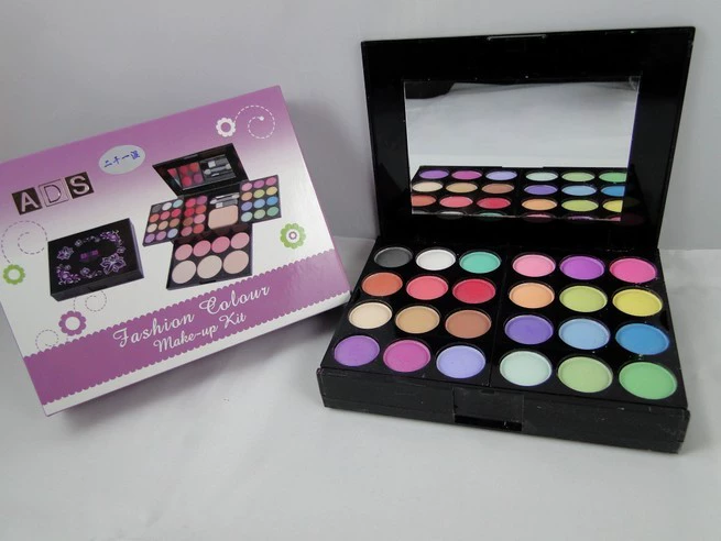 ADS Addis Makeup Set Complete Makeup Powder Box Makeup Set Kết hợp Phấn mắt Phấn má má hồng