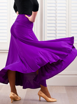 Modern dress la ding wu qun ballroom dress ballroom dancing da bai qun Waltz dress