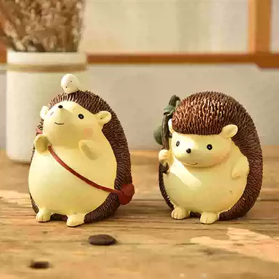 Cute resin piggy bank cartoon piggy bank creative birthday gift for boys and girls children June 1 Children's Day