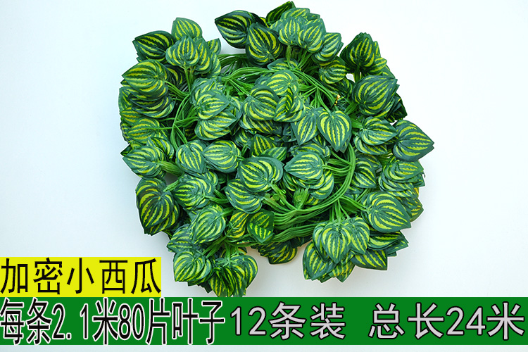 Cây mô phỏng treo tường hoa giả mây xanh cây leo trang trí ngoài trời cây nho treo cây xanh tường cây nhựa leo - Hoa nhân tạo / Cây / Trái cây cây xương rồng giả