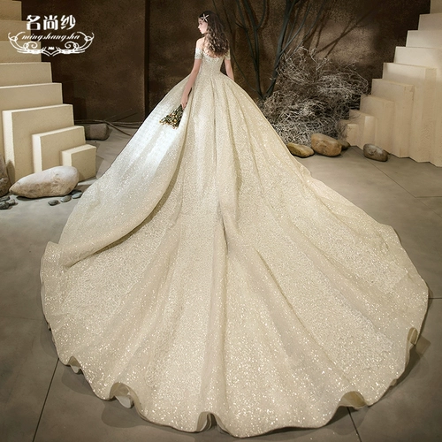 Свадебное платье для невесты, 2020, открытые плечи