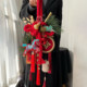 Decoración de Año Nuevo estilo chino nudo esvástica puerta colgante terminado Año del Caballo colgante decoración atmósfera arreglo regalo de Año Nuevo