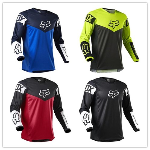 2021 Motocross clothing mountain bike quick-drying T-shirt bicycle downhill summer breathable sports long-sleeved clothes