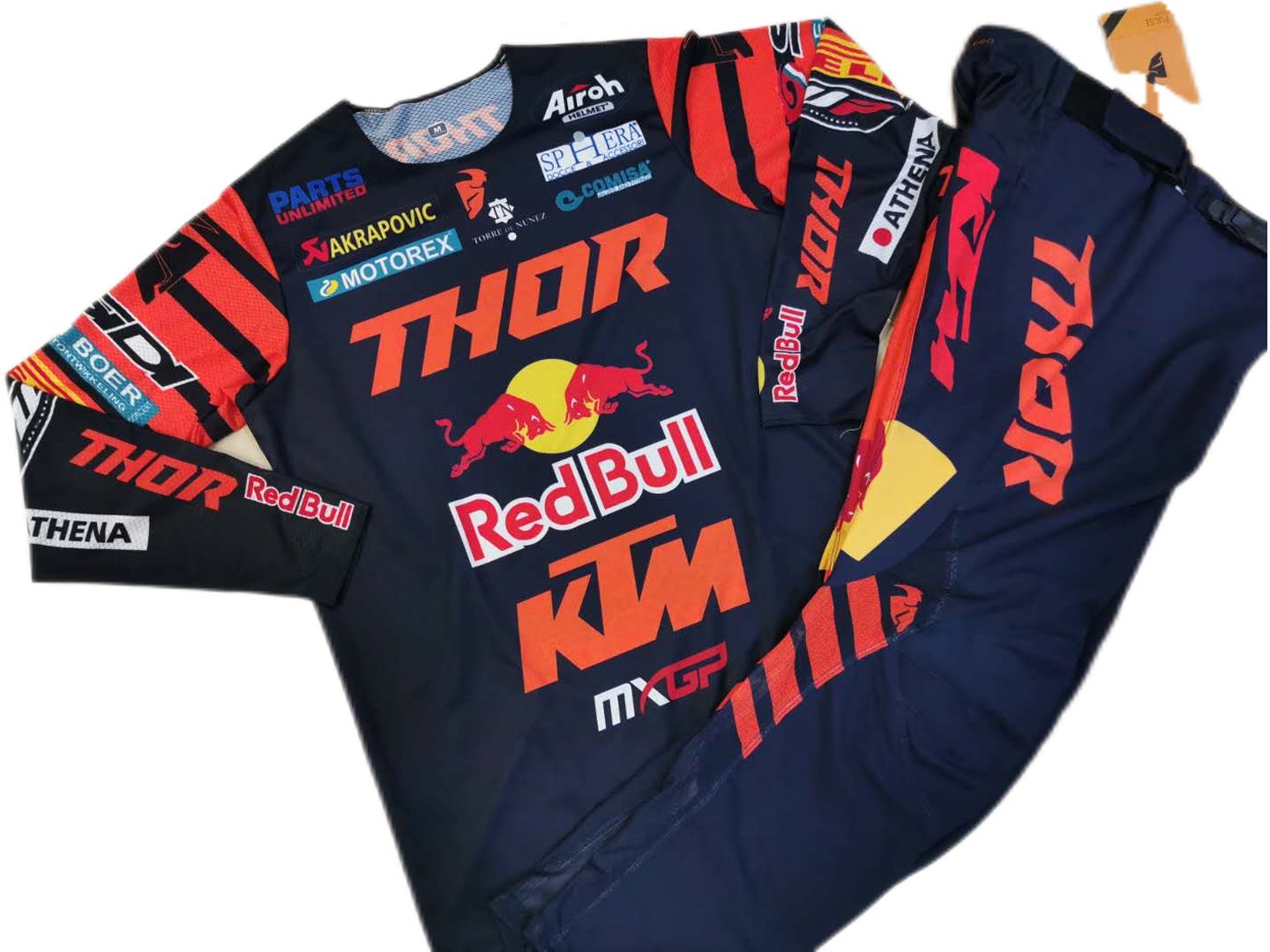 TLD suit KTM suit Red Bull downhill suit locomotive off-road suit mountain downhill venue forest road riding suit