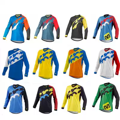 Summer downhill suit jacket motorcycle mountaineering bicycle riding suit cross-country locomotive racing suit long sleeve customization