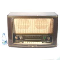 German antique inscription machine Saba Meersburg four speaker tube FM 100 radio gall
