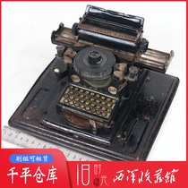 In the 30s of the 20th century German antique GESCHA childrens machinery English typewriter American patent rare 7 products
