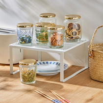 Japan imported retro glass jam preservation bottle sealed wide mouth bottle transparent glass jar with lid food storage