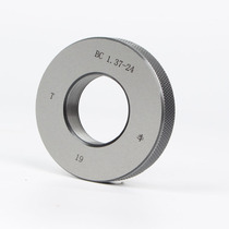 Thread ring plug gauge BC1 37-24 Thread gauge Bicycle thread gauge BC1-24 Through-stop gauge Left-handed tooth gauge 