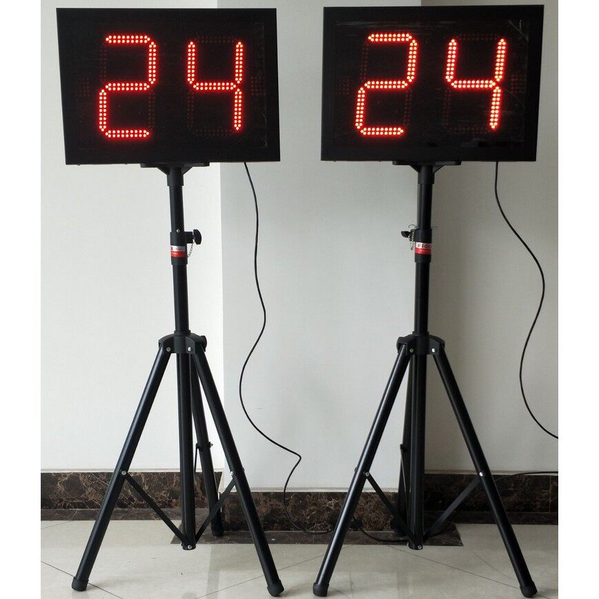 A 24 - second time timer for a 14 - second basketball game alone