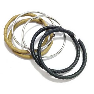 Luggage Accessories, Handmade DIY Bag Handles, Metal Leather Large Circle Rings, Hand Rings, Literary Bag Handles