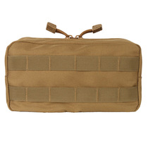 1000D outdoor tactical rectangular bag MOLLE horizontal style hanging bag EDC tool sundries bag medical containing bag
