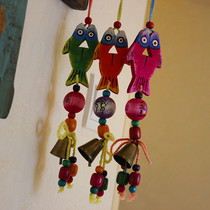 Yunnan characteristic handmade wind chimes every year fish pendant souvenir creative bell hanging original car hanging bag hanging