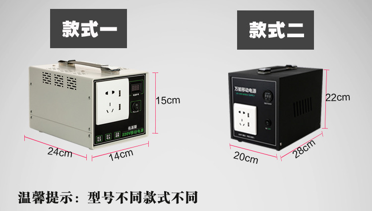 220V điện thoại di động cầm tay ngoài trời xe cắm trại tủ lạnh pin lithium điện màn hình máy tính ở nhà khẩn cấp - Ngân hàng điện thoại di động sạc dự phòng xiaomi 20000mah