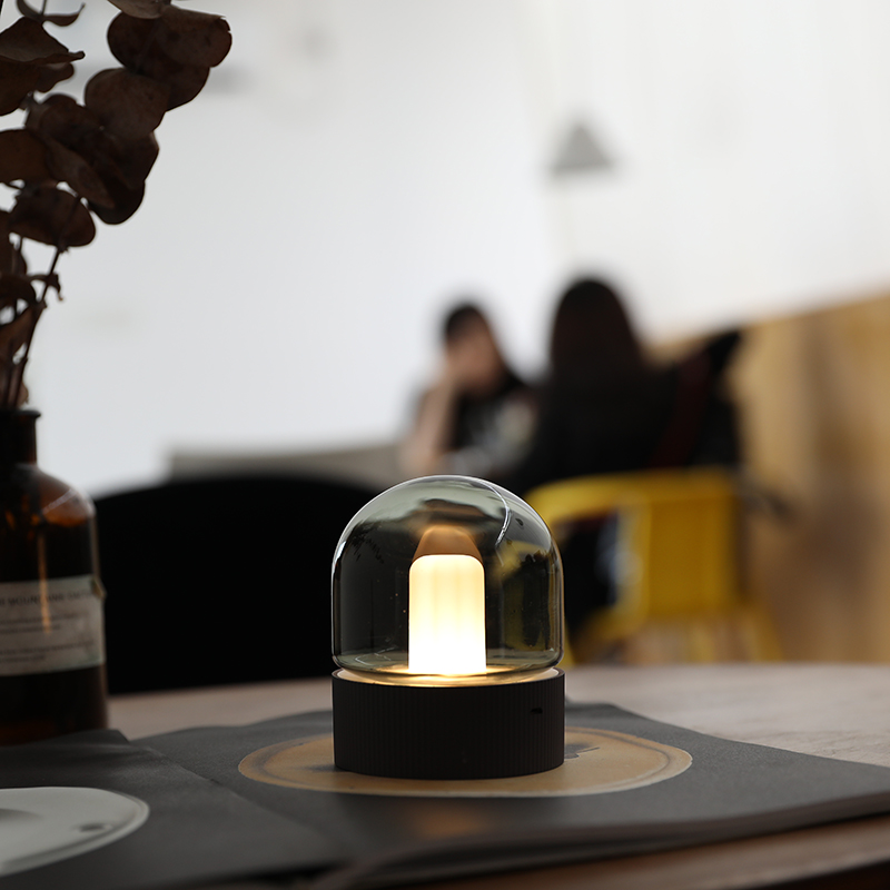 Creative new simple charging LED restaurant lamp bar hotel cafe table lamp bedroom bedside night light