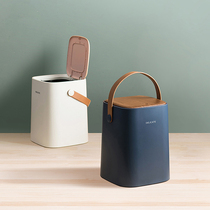Nordic trash can home toilet toilet Toilet Kitchen with lid large number Living room Bedroom light extravagant creative garbage cans