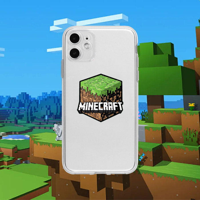 Style 6 — Minecraft Creeper Collage iPhone Case