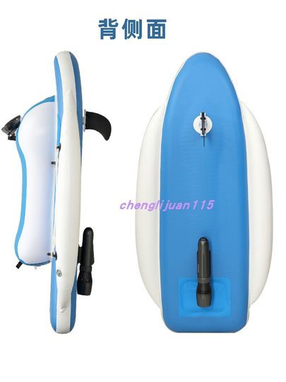 水上充气摩托艇钓鱼夹网船加厚可折叠皮划艇充气艇可搭电动推进器