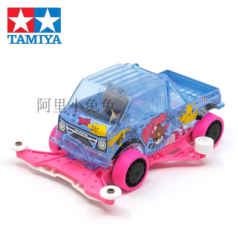 Tamiya Tamiya Four-Wheel Drive Vehicle Korea Limited Edition 92443 Brown Bear Collaboration Model Fma Assembly Racing Car Default Boxed