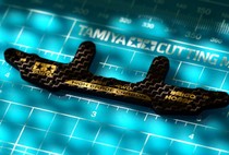 Sell TAMIYA four-wheel drive accessories Weigao limited 3MM carbon fiber phoenix tail 92423 for sale