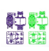 TAMIYA 4WD Accessories Limited Edition MS-L Lightweight Chassis (Purple Green) 95234