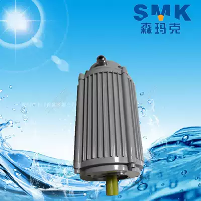 YS7124 three-phase vertical 380V AC car washing machine special waterproof geared motor IP67 aluminum shell 0 37KW