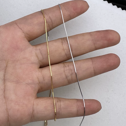 Цепочка, бусины из жемчуга, аксессуары, серебро 925 пробы, 45см