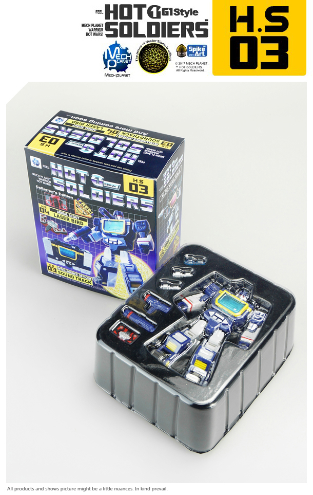 Transformers HS-03 mechanical planet small scale pocket sonic with laser bird
