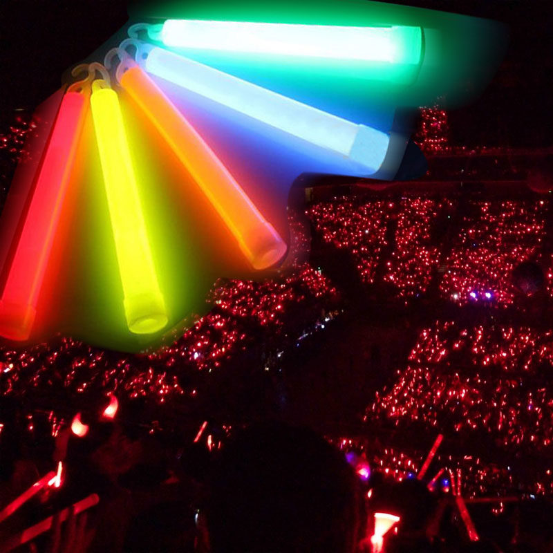 Survival Stick Fluorescent Stick Wilderness Adventure Concert Outdoor Large 6 